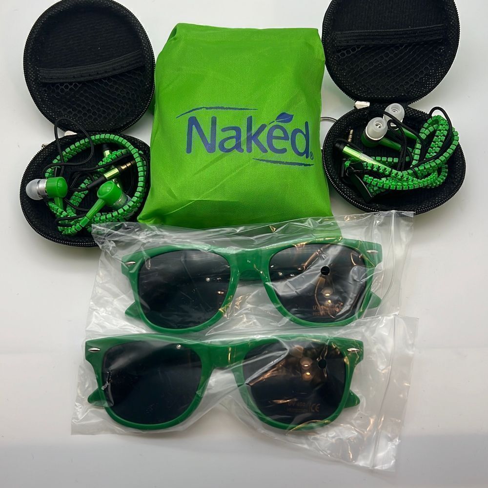 Naked brand merch headphones‎